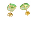 PEND.OVAL 10*8MM PERIDOTO PRESION