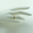 SORTIJA PIEDRA BICOLOR FUNDIDA