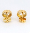 PENDIENTES ORLA 7MM CENTRO 4MM PRESION CZ