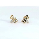 PENDIENTES MARIPOSA CIRCONITAS PRESION