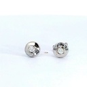 PENDIENTES CHATON BRILLANTE 2.00MM VS-H 0.06CT TW