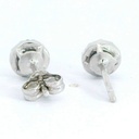 PENDIENTES CUAJO 2.5MM 20 BRILLANTES  1MM H-SI 0.10 CT