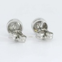 PENDIENTES CHATON 2.00MM BRILLANTES  VS-H 0.06CT TW