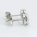 PENDIENTES BRILLANTE CHATON 2.50MM VS-H 0.12CT TW