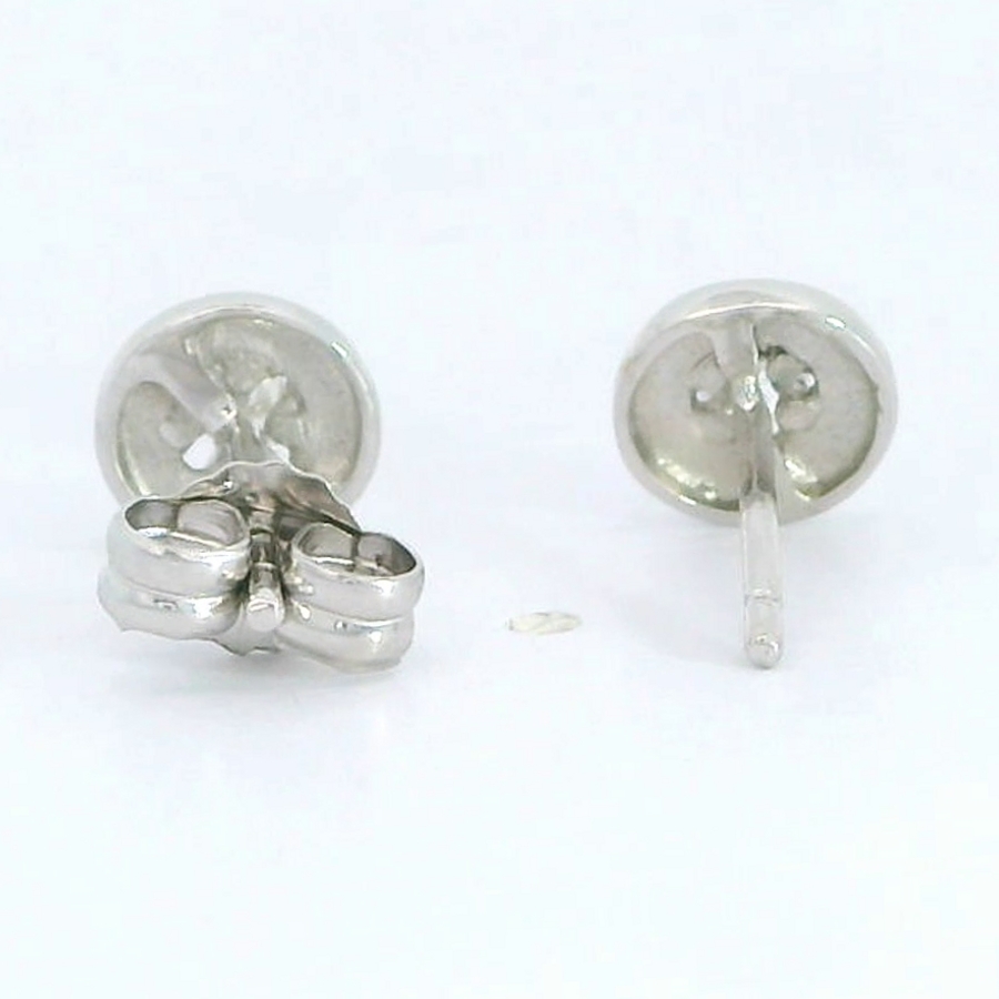 PENDIENTES CHATON BRILLANTE 2.00MM VS-H 0.06CT TW