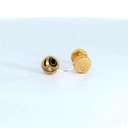 PENDIENTES REDONDOS 6MM BRILLANTES 0.04 CT TW