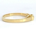 SOLITARIO BRILLANTE 3.0 MM VS-H 0.11 CT ORO AMARILLO