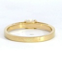 SOLITARIO BRILLANTE 3.0 MM VS-H 0.11 CT ORO AMARILLO