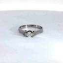 SOLITARIO BRILLANTE  4.0 MM VS-H 0.25 CT