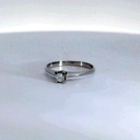 SOLITARIO BRILLANTE  4.0 MM VS-H 0.25 CT