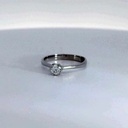 SOLITARIO BRILLANTE DE 4.0 MM VS-H 0.25 CT