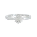 SORTIJA CUAJO BRILLANTES  19 0.10 CT TW H-SI