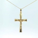 CRUZ CON CRISTO 31x19MM.