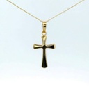 CRUZ LISA SIN CRISTO 21x12MM.