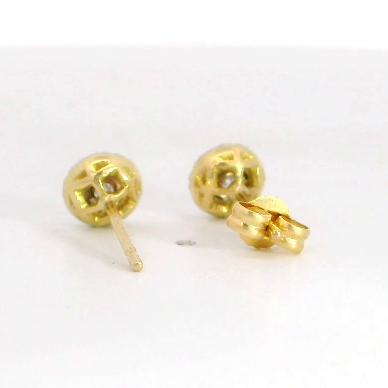 PENDIENTES BRILLANTES Di 2 RD 0.08 36 SC 0.07 SI-H. 0.15 CT TW.