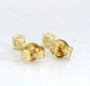 PENDIENTES GARRA FUNDICION 4MM.BRILLANTES H-SI 1.  0.26 CT TW