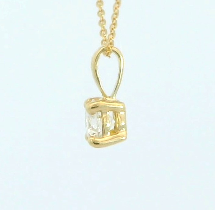 COLGANTE GARRA FUNDICION  4MM.BRILLANTE H-SI 1. 0.20 CT