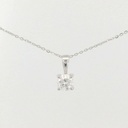 COLGANTE GARRA FUNDICION  3MM.BRILLANTE H-SI 1.  0.05CT