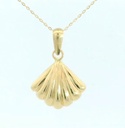 COLGANTE CONCHA COMPOSTELANA.14x13MM.