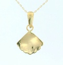 COLGANTE CONCHA COMPOSTELANA.14x13MM.