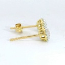 PENDIENTES BRILLANTES Di 2 RD 0.09 DI 28 RD SI H 0.09 CT.TW