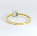 SORTIJA  BRILLANTES DI 1RD 0.052 CT  SI-H 18 SC 0.05