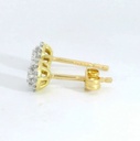 PENDIENTES BRILLANTES Di 36 RD 0.140 DI 2 RD SI H 0.02 CT DI 6 RD SI H 0.05 CT.0.21 CT TW
