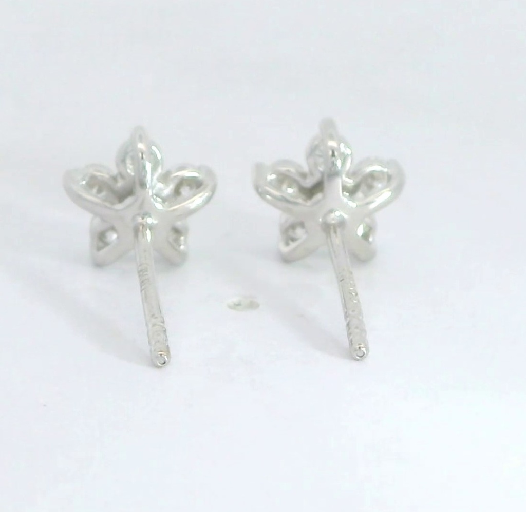 PENDIENTES BRILLANTES Di 10 RD 0.44 DI 2 RD SI H 0.064 CT.TW