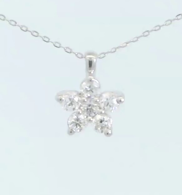 COLGANTE BRILLANTES DI 5 RD SI H 0.22 DI 1 RD SI H 0.03 CT TW