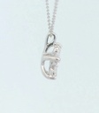 COLGANTE BRILLANTES DI 5 RD SI H 0.22 DI 1 RD SI H 0.03 CT TW