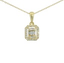 COLGANTE BRILLANTES DI 3 BG SI H 0.073 DI 2 BG SI H 0.17 CT.0.16 CT  TW