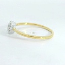 SORTIJA  BRILLANTES DI 1 OV 0.07 CT DI 1 SI-H 0.01 3 CT. 0.02CT .0.10 CTTW