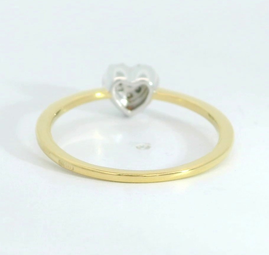 SORTIJA  BRILLANTES DI 1 OV 0.07 CT DI 1 SI-H 0.01 3 CT. 0.02CT .0.10 CTTW