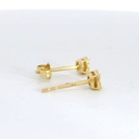 PENDIENTES BRILLANTES Di 2 RD 0.06 DI 18 RD SI H 0.09 CT.0.15 CT TW