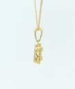 COLGANTE BRILLANTES DI 3 BG SI H 0.073 DI 2 BG SI H 0.17 CT.0.16 CT  TW