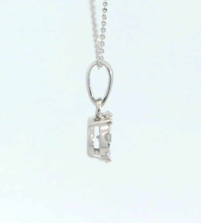 COLGANTE REDONDO 6x6MM 1 BRILLANTE DE  0.06 CT Y 9 DE 0.09 CT H-SI.0.15 CT TW