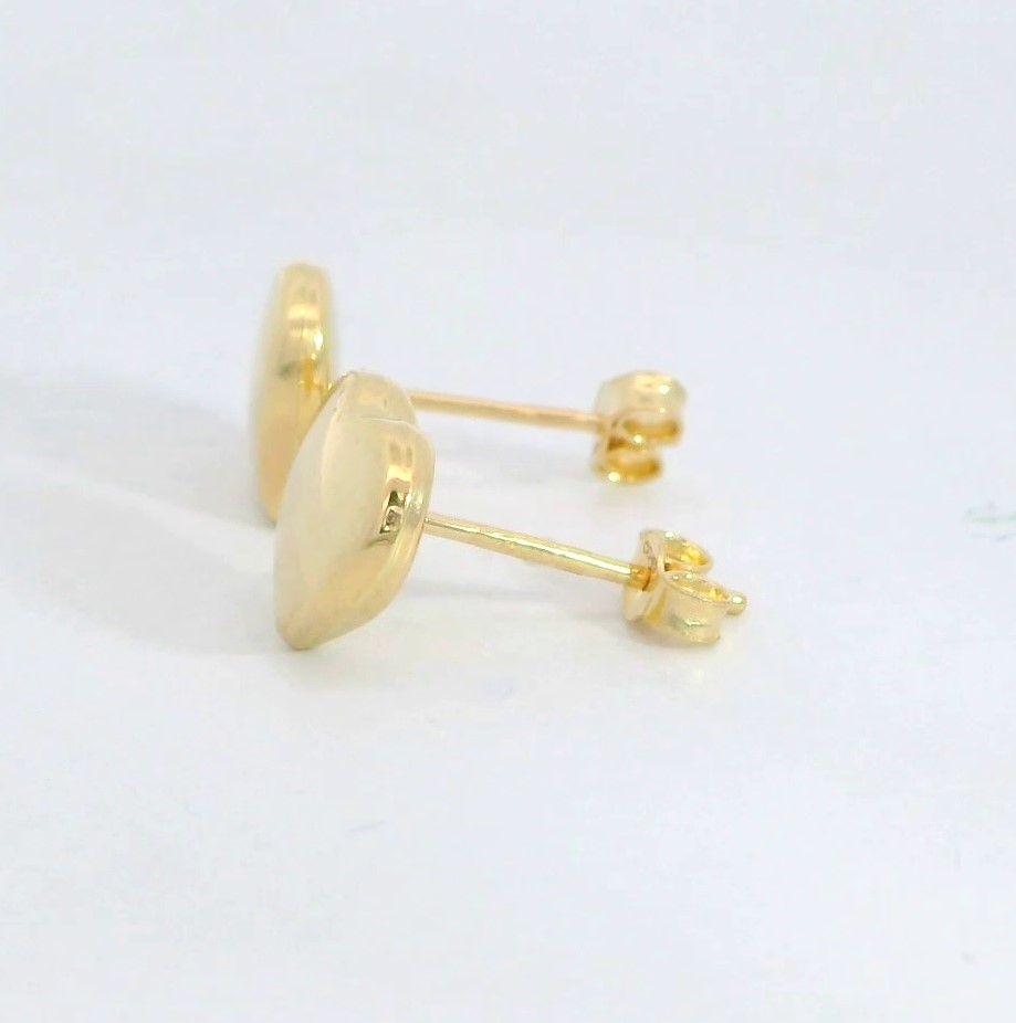 PENDIENTES CORAZON .9MM.PRESION.