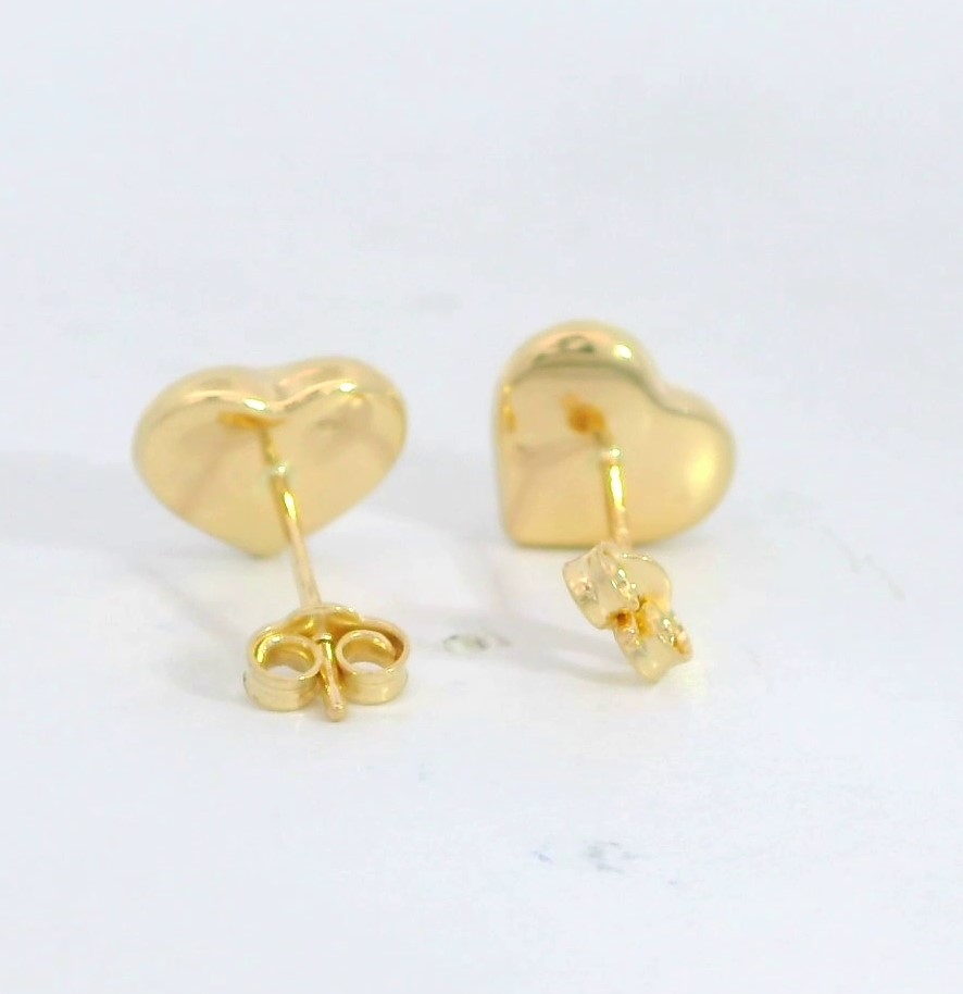 PENDIENTES CORAZON .9MM.PRESION.