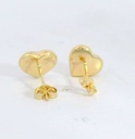 PENDIENTES CORAZON .9MM.PRESION.
