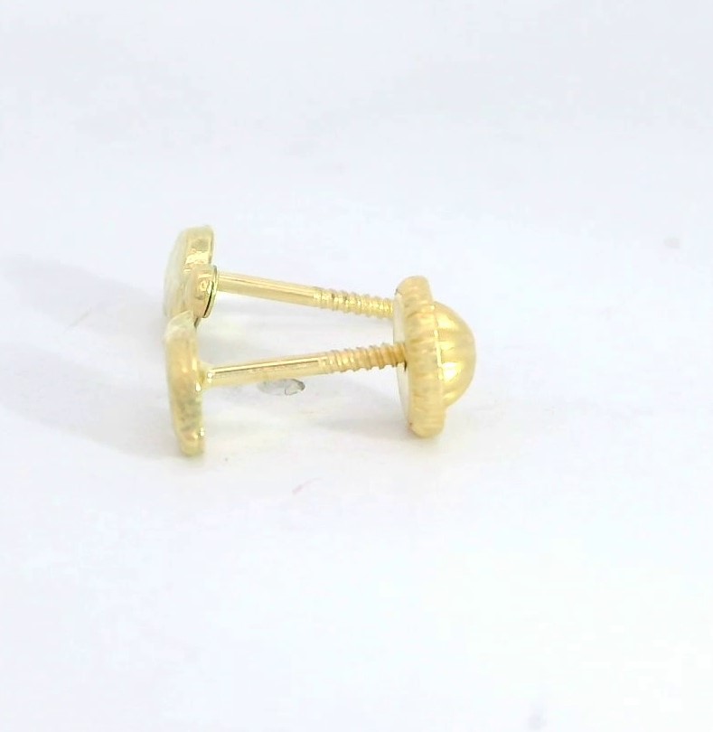 PENDIENTES PRIMERA POSTURA TORTUGAS, 4.5MM TORNILLO
