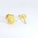 PENDIENTES PRIMERA POSTURA TORTUGAS, 4.5MM TORNILLO