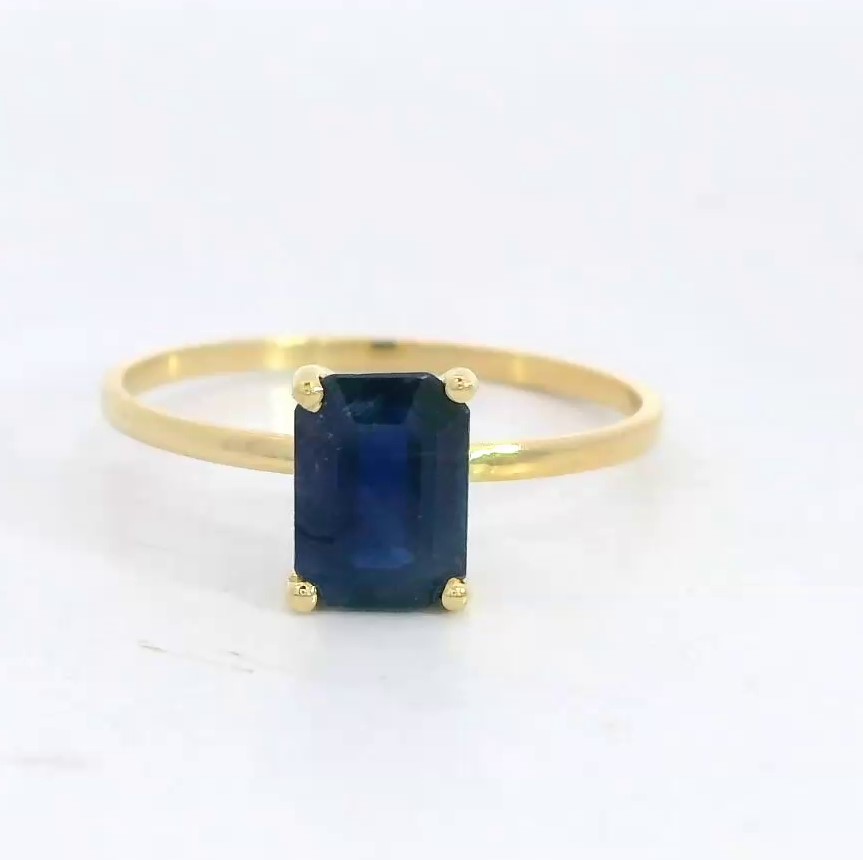SORTIJA ZAFIRO  7x5MM
