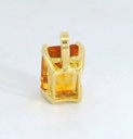 COLGANTE CITRINO 7x5MM.