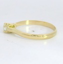 SOLITARIO BRILLANTE  3.50MM VS-H 0.17 CT ORO AMARILLO