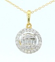 COLGANTE BRILLANTES DI 26 SC SI H 0.1 DI 2 RD SI H 0.02 4 GB 0.04 CT.0.16 CT TW