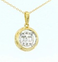COLGANTE BRILLANTES DI 26 SC SI H 0.1 DI 2 RD SI H 0.02 4 GB 0.04 CT.0.16 CT TW