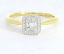 SORTIJA BRILLANTES DI 2 GB SI H 0.01 DI 4 SC SI H 0.017 SC22 0.065 3BG 0.063 CT.0.16 CT TW