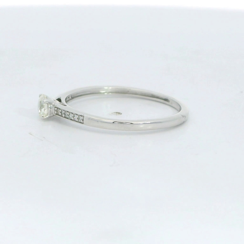 SORTIJA CUAJO BRILLANTES SI1-H .0.14 CT TW.