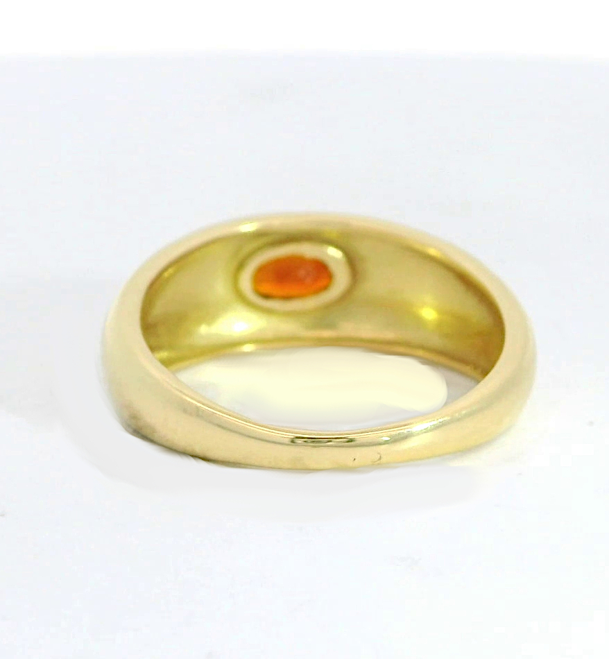 SORTIJA CON CITRINO DE 5x3MM