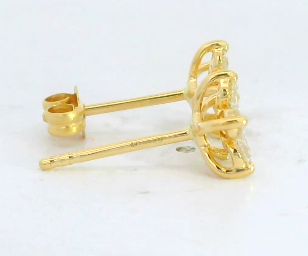 PENDIENTES BRILLANTES Di 10 RD 0.44 DI 2 RD SI H 0.064 CT.TW